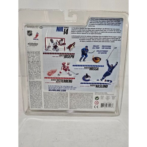 RARE 07 McFarlane NHL Hockey Series 14 Curtis Joseph Coyotes #110 Action Figure - Picture 4 of 7